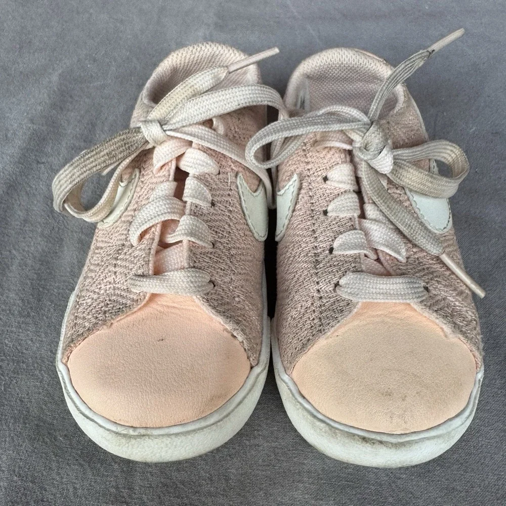 Size 7c - BABY‎ GIRL Nike Blazer Low Shoes, Crimson Tint AJ2170-800